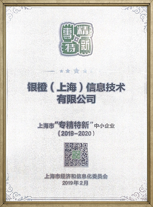 上海市专精特新中小企业